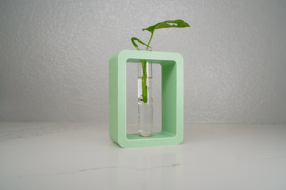 Rectangle Propagation Station - Rosebud HomeGoods White Stand &amp; Tube MODERN HOME GOOD