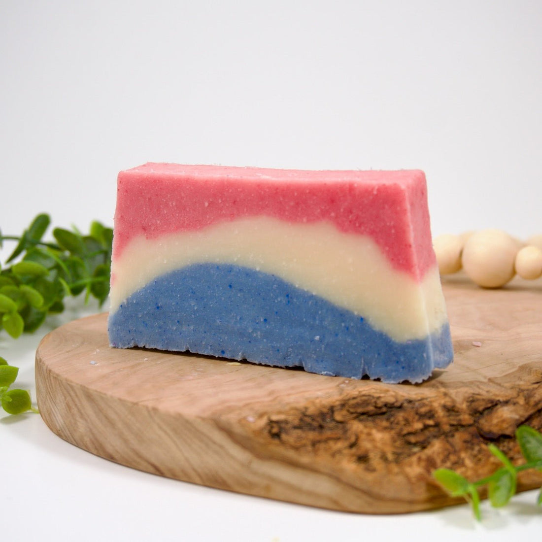 Red, White, &amp; Blueberry Bar Soap - My American Goods