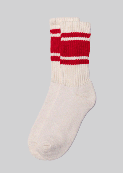American Trench Socks red / One Size The Mono Stripe