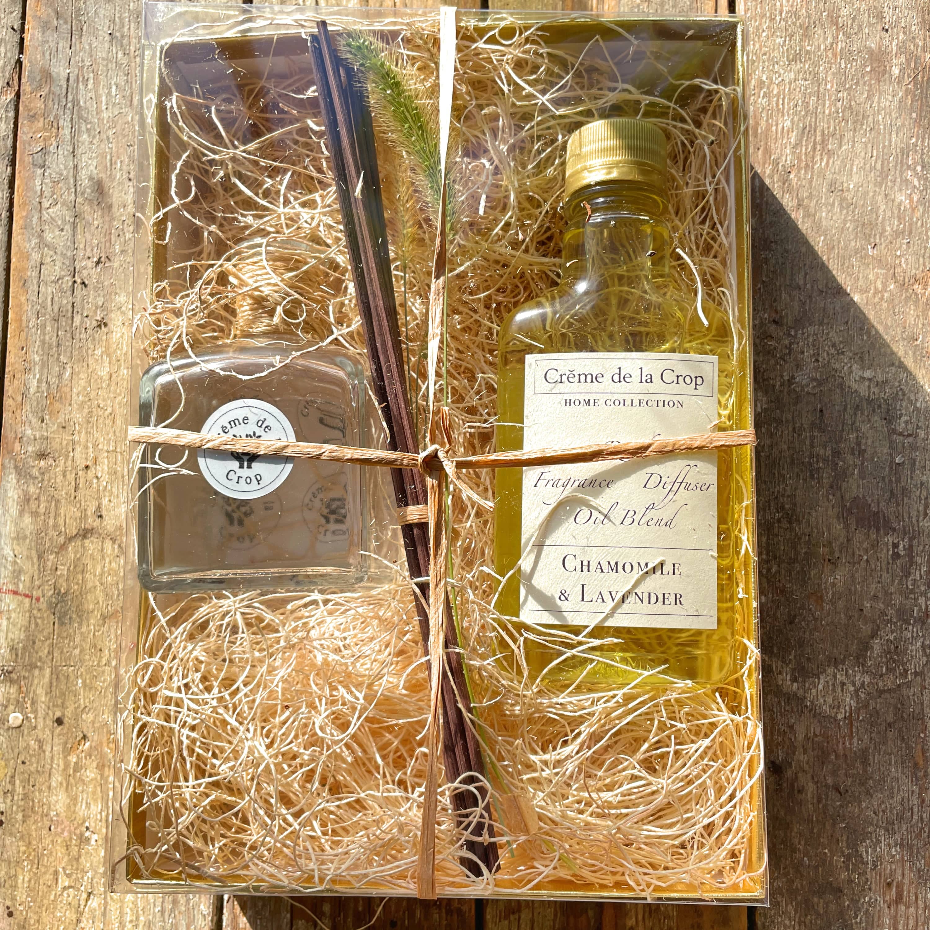 Creme de la Crop Starter Kit Reed Fragrance - Diffuser, Starter Kit - Chamomile &amp; Lavender