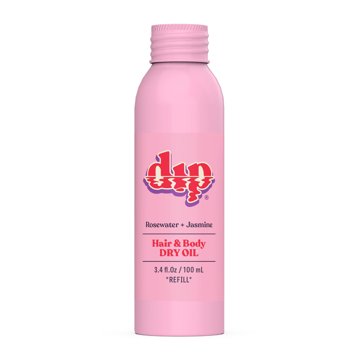 Dip REFILL Hair &amp; Body Dry Oil - Rosewater &amp; Jasmine