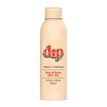 Dip REFILL Hair &amp; Body Dry Oil - Tobacco &amp; Driftwood