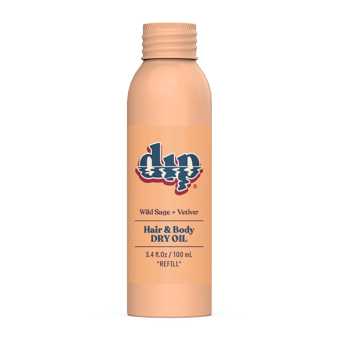 Dip REFILL Hair &amp; Body Dry Oil - Wild Sage &amp; Vetiver