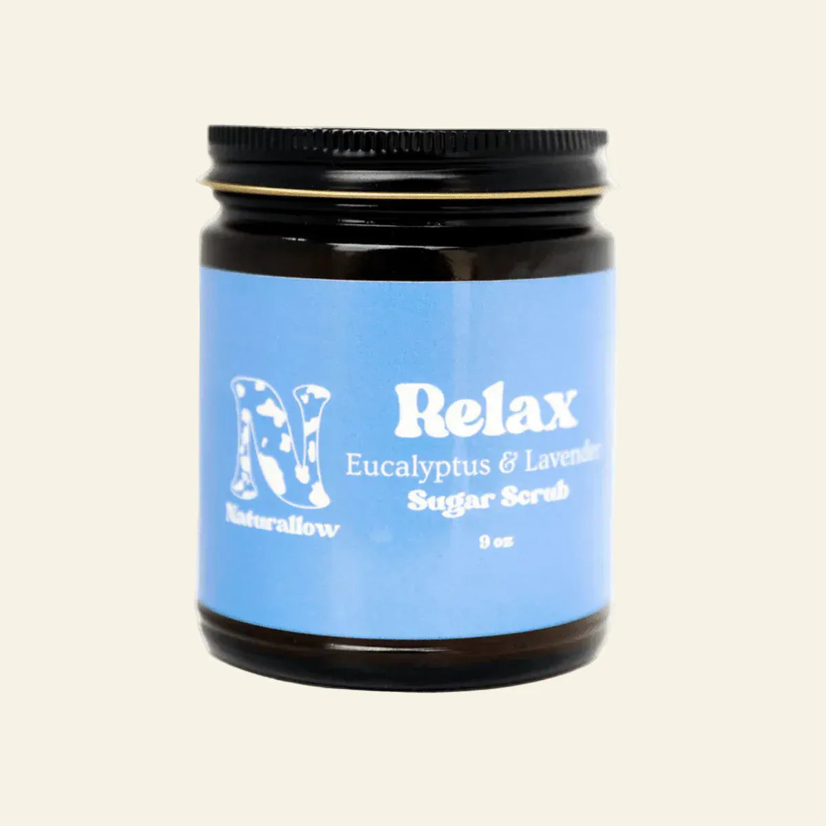 Naturallow Relax Sugar Scrub Sugar Tallow Body Scrub | 9.9 oz
