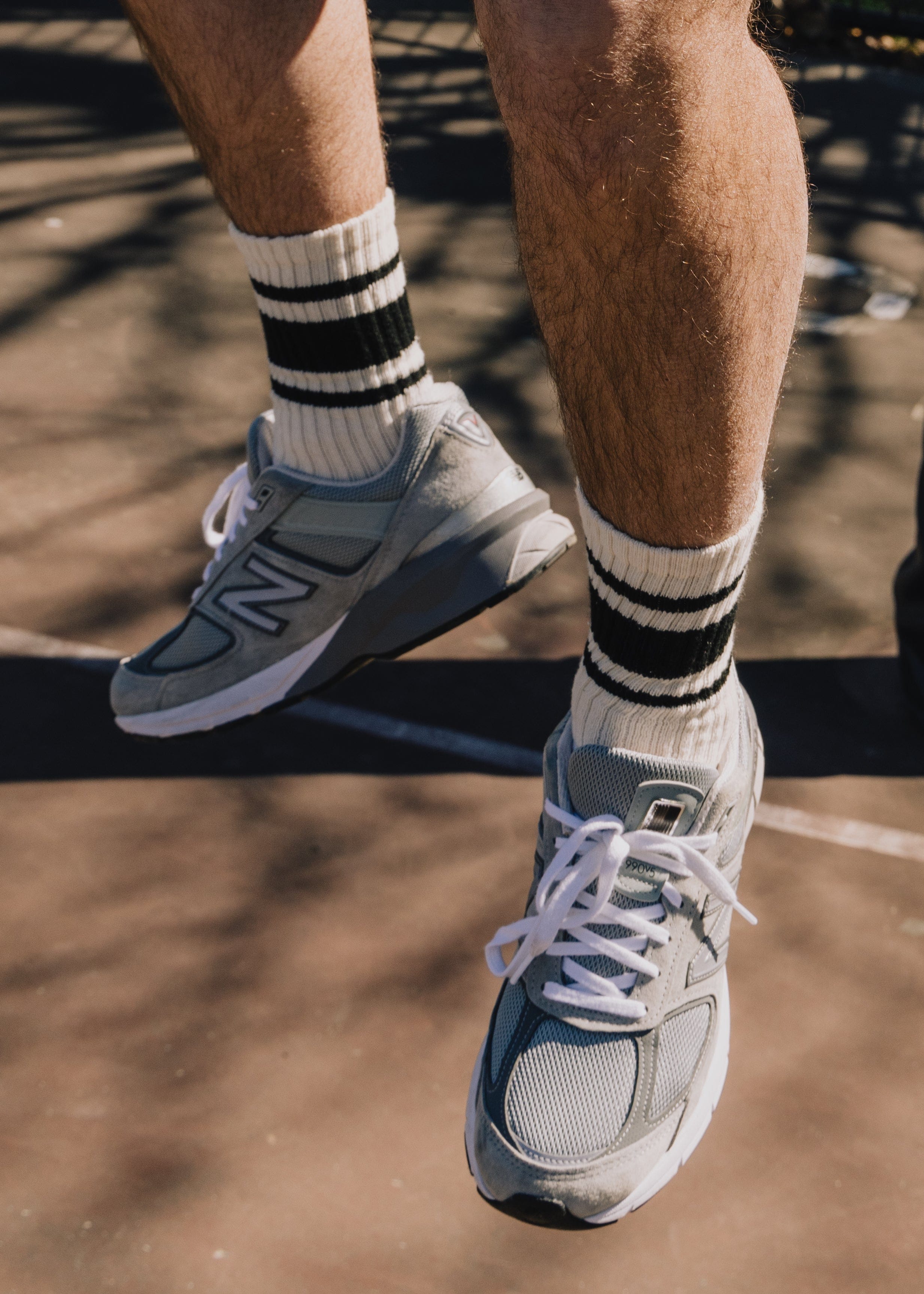 American Trench Socks The Mono Stripe