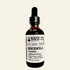 An amber glass dropper bottle of Roots Apothecary Rhodiola Tincture on a solid white background.