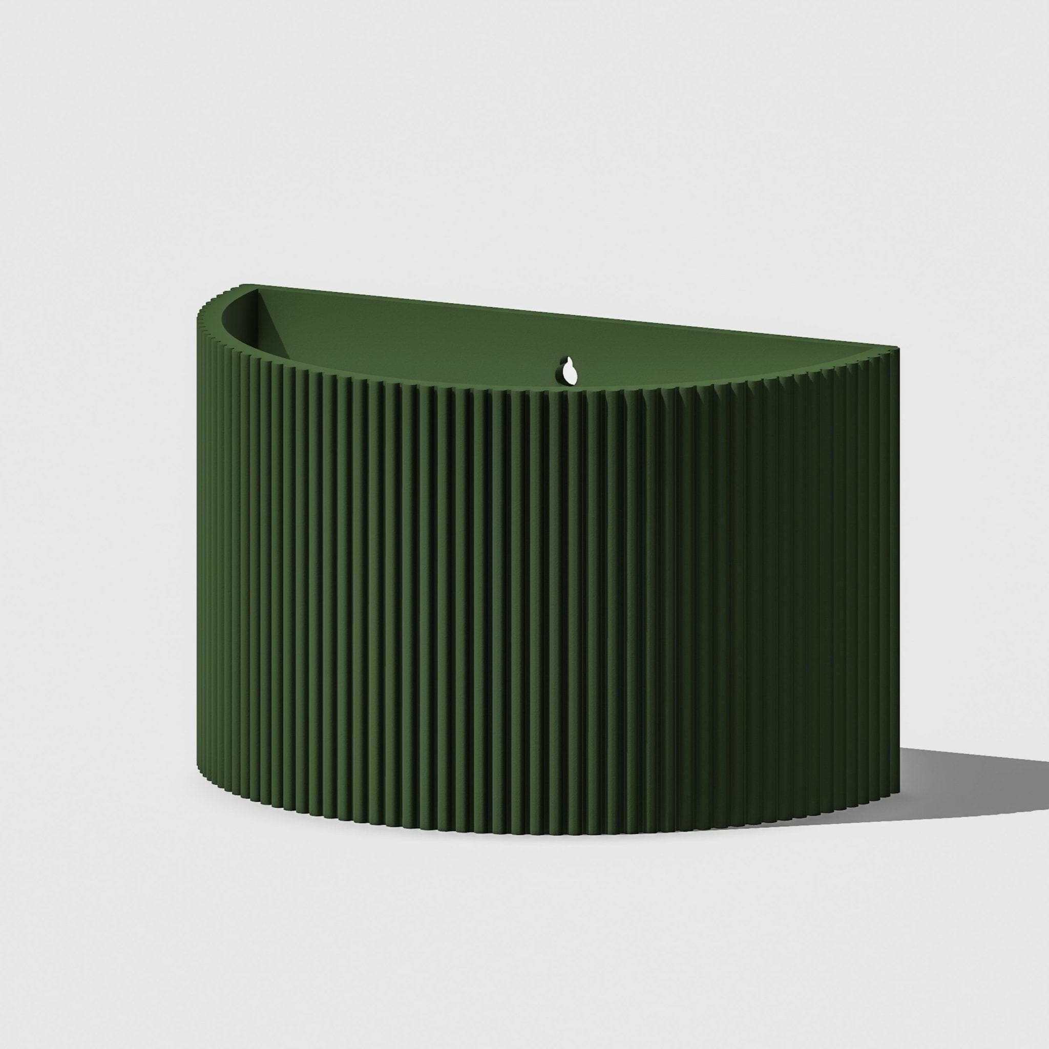 Rosebud HomeGoods Wall Planter Ribbed Wall Planter