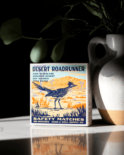 Good &amp; Well Supply Co. Desert Roadrunner Cabin Matches