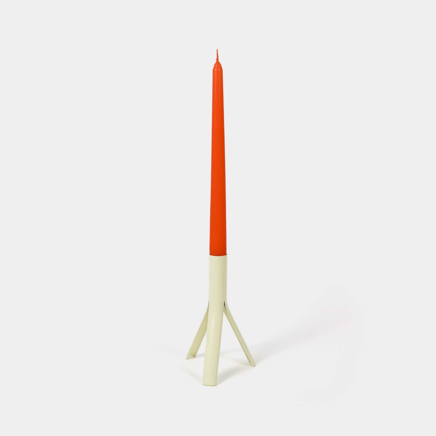 Rocket Candle Holder - Cream