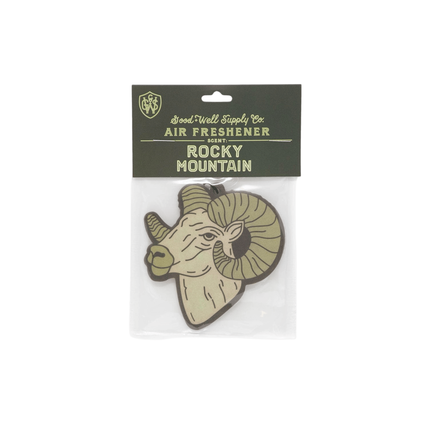 Good &amp; Well Supply Co Vehicle Air Fresheners Rocky Mountain National Park Air Freshener