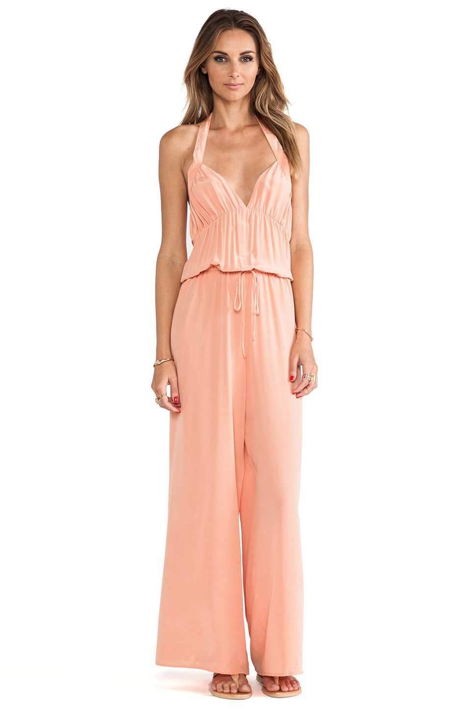MERRITT CHARLES Jumper SMALL / MELON Roosevelt Jumpsuit - Melon or Black