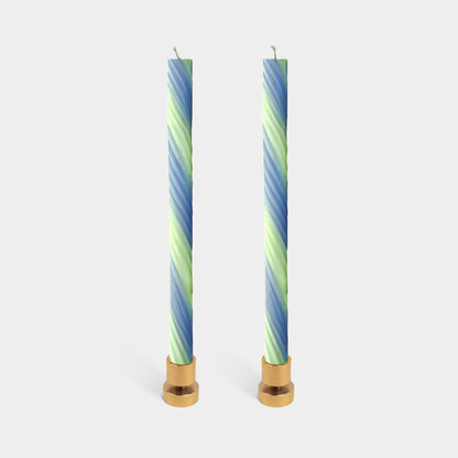 Rope Candles - Lavender &amp; Green (2 pack)
