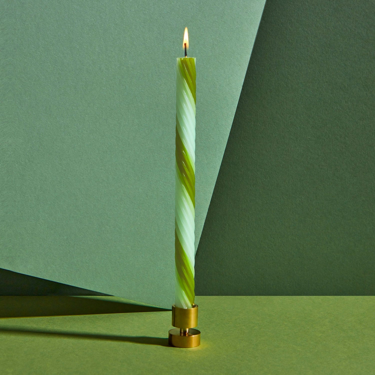 Rope Candles - Green (2 pack)