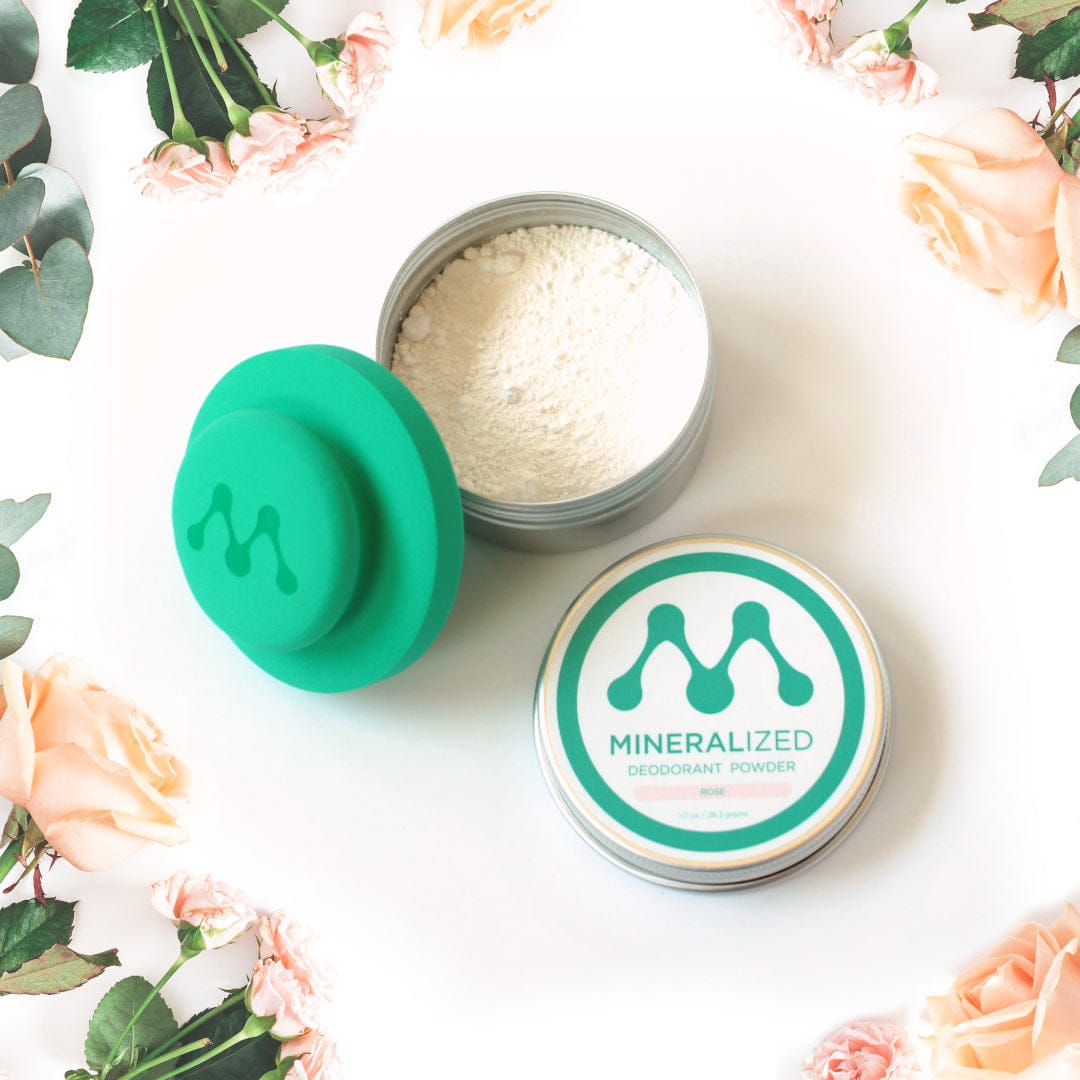 Mineralized Deodorant Rose Sample Scent + Applicator