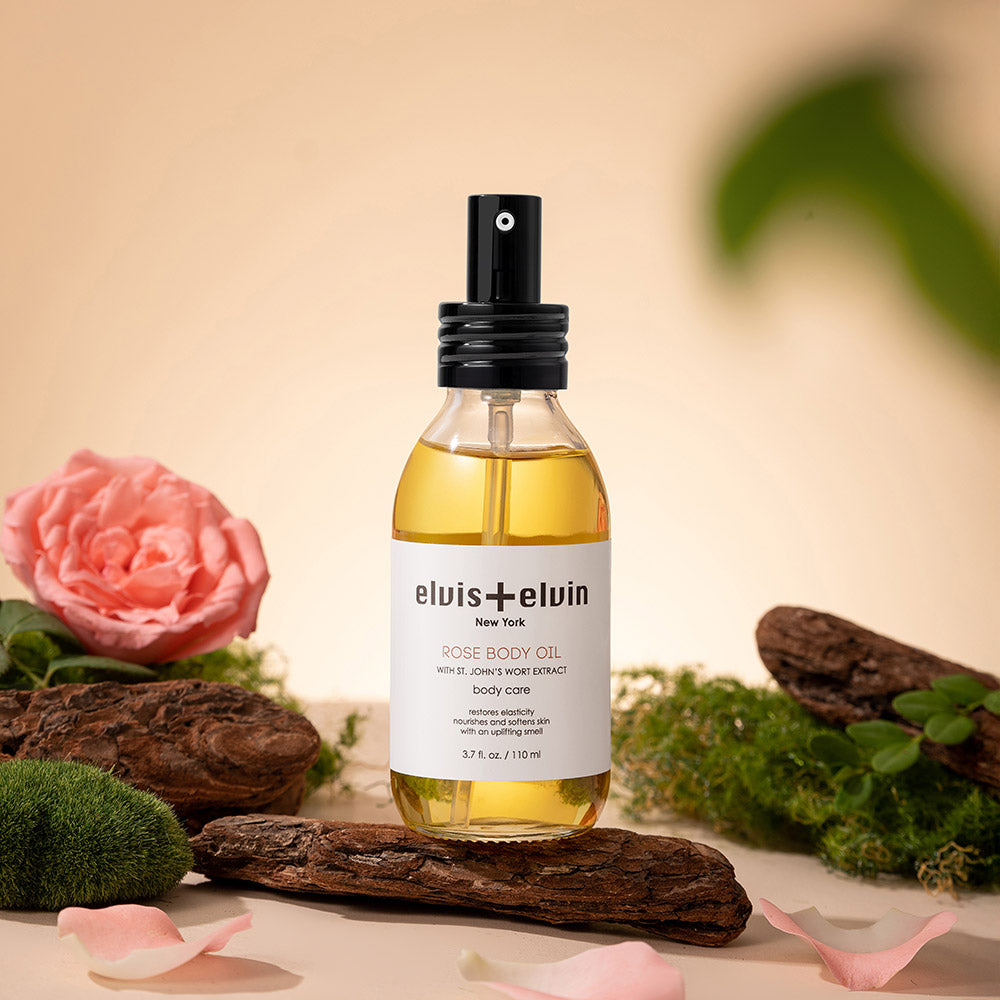 elvis+elvin Rose Body Oil - My American Goods