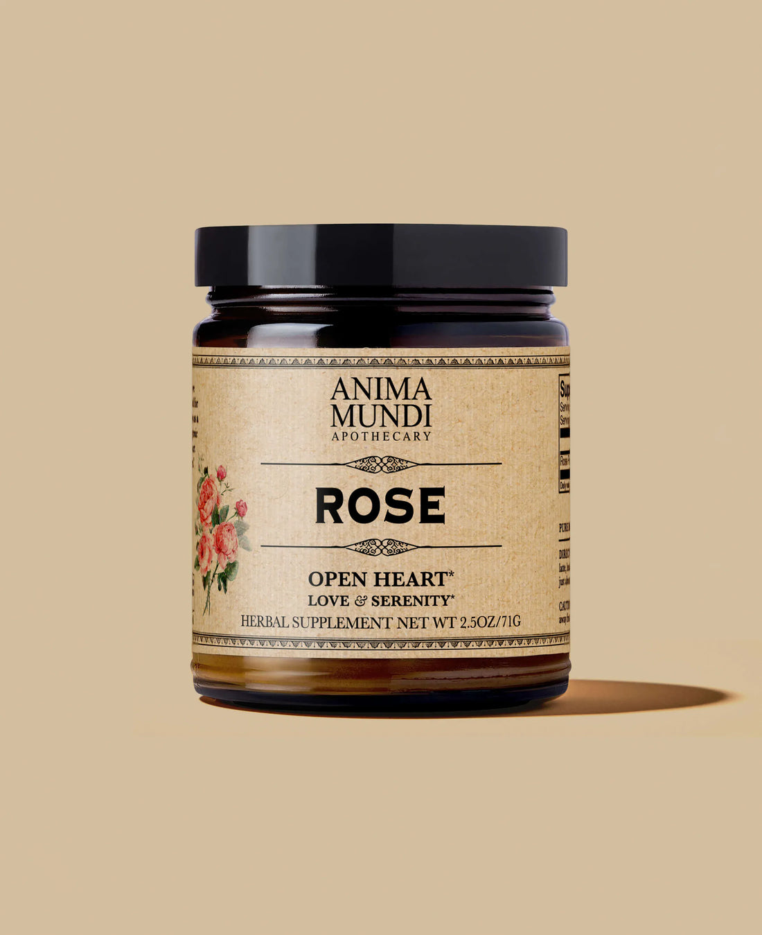 Anima Mundi Herbal supplements ROSE Powder | Love + Serenity*