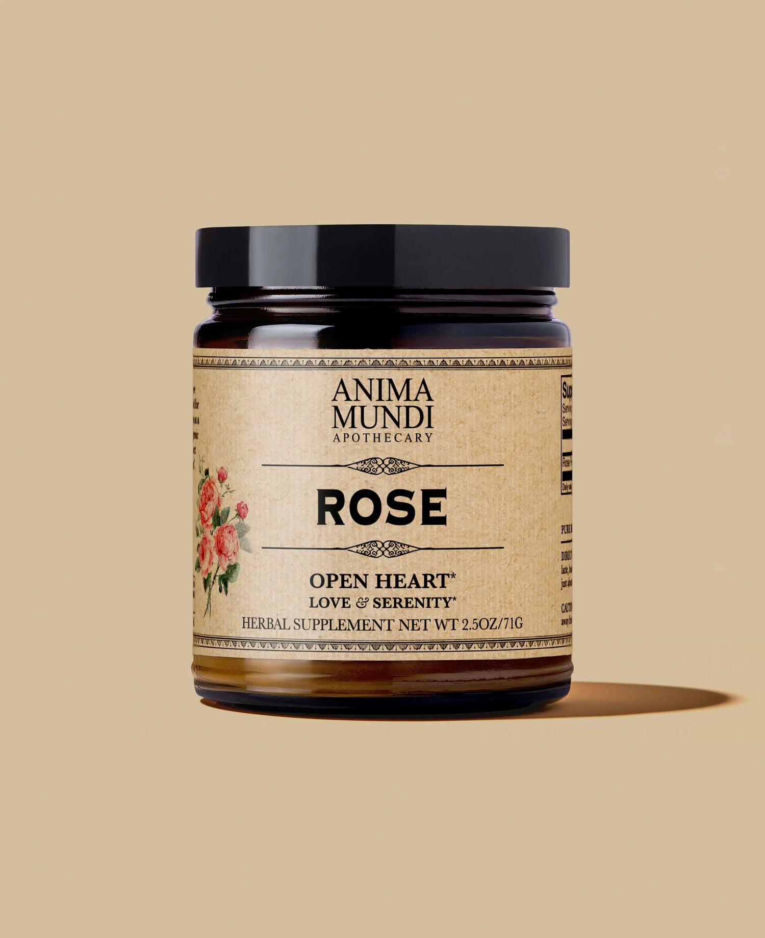 Anima Mundi Herbal supplements ROSE Powder | Love + Serenity*