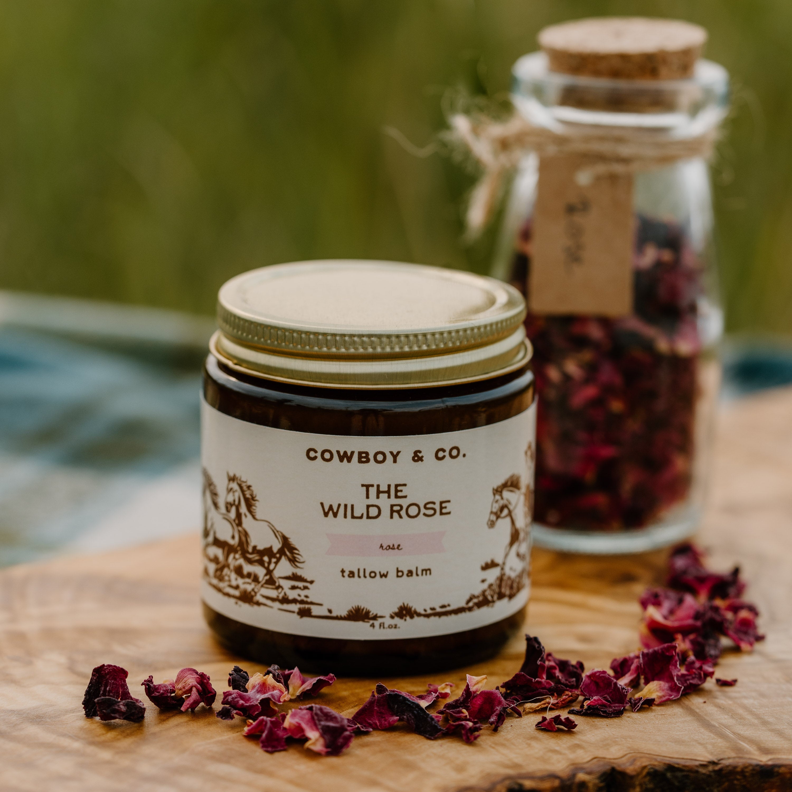 The Wild Rose - Rose Infused Organic Tallow Balm Moisturizer