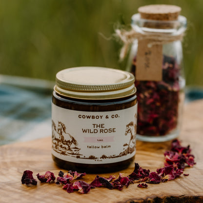 The Wild Rose - Rose Infused Organic Tallow Balm Moisturizer