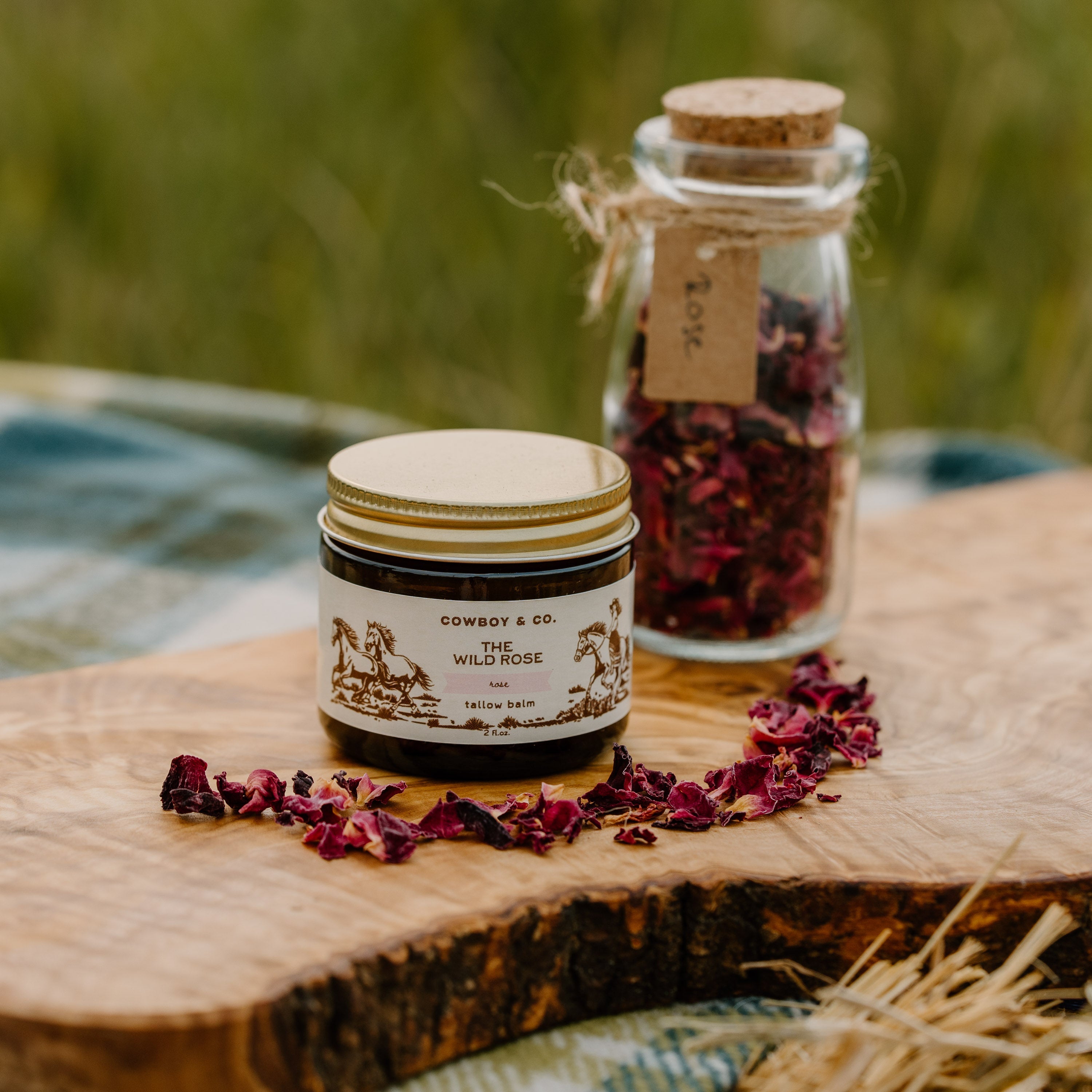 The Wild Rose - Rose Infused Organic Tallow Balm Moisturizer