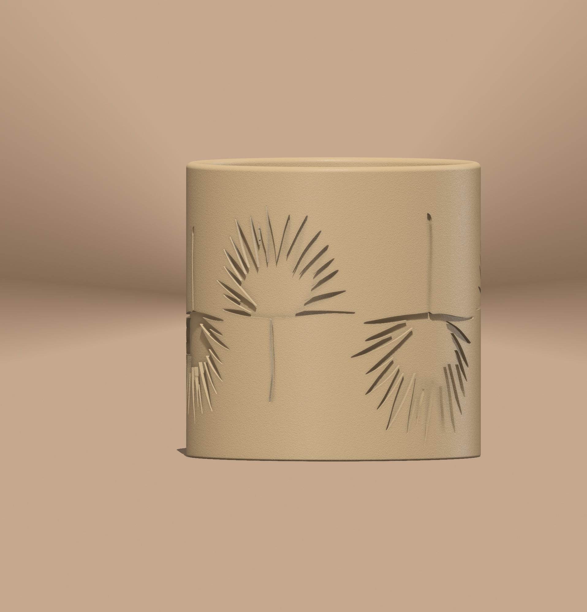 Fan Palm Pot - My American Goods