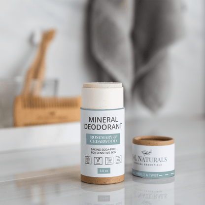 J&amp;L Naturals Deodorant Rosemary &amp; Cedarwood Mineral (Baking Soda-Free) Deodorant