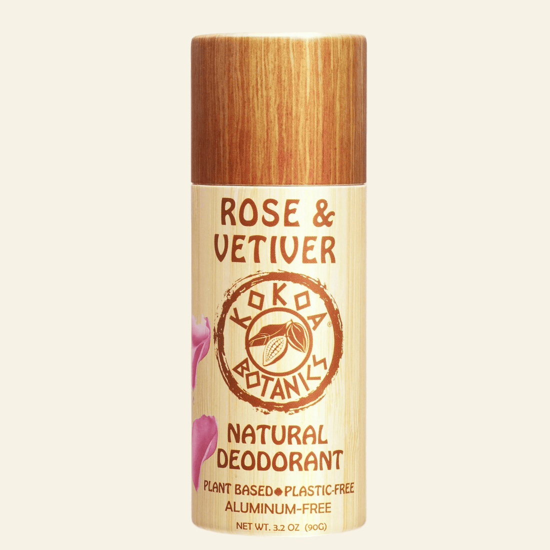 ROSE and VETIVER - Natural Deodorant 3.2 oz