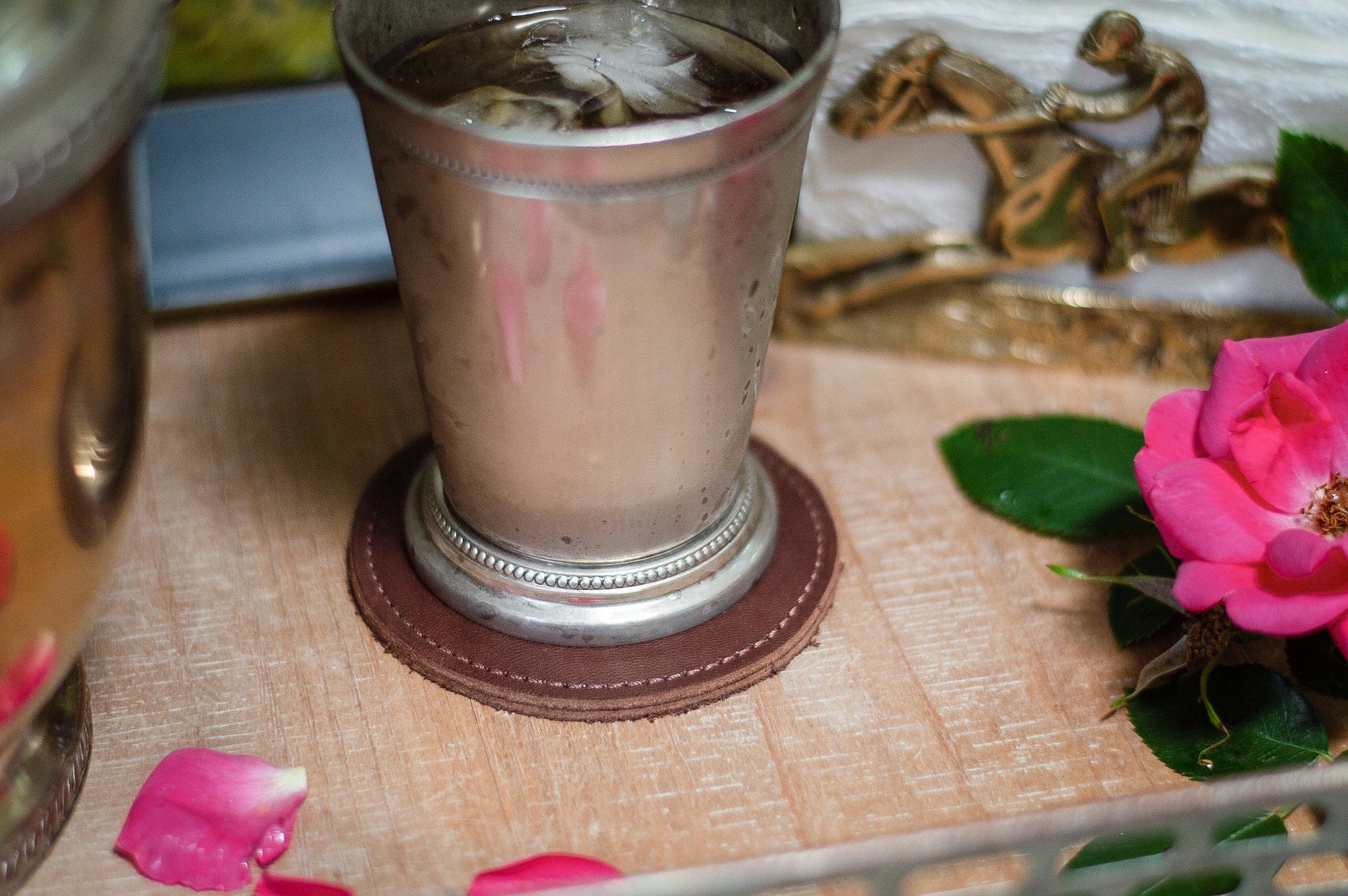 Urban Southern Accessories Leather Coaster