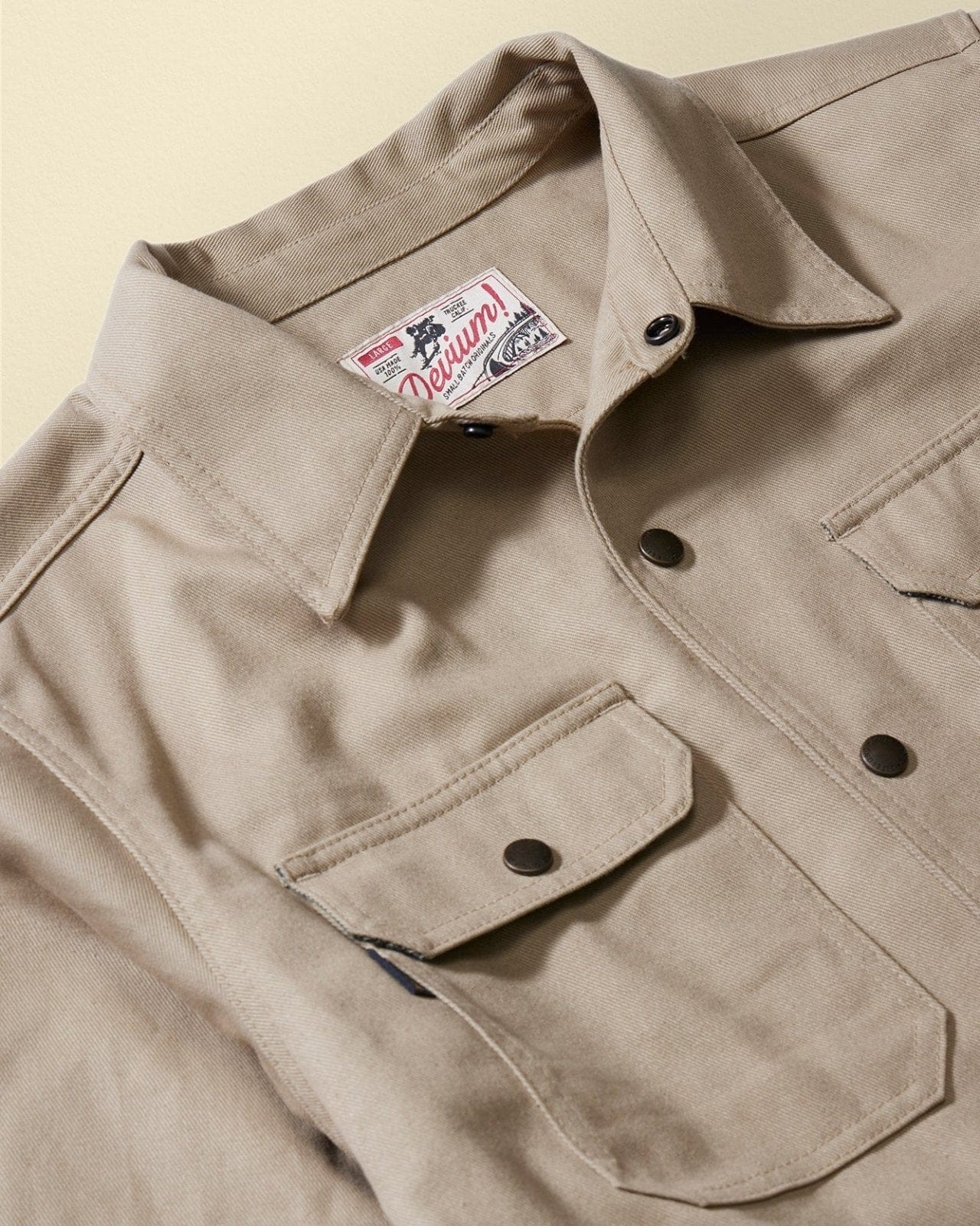 Royale Limited Edition Flannel-Lined Denim Jacket