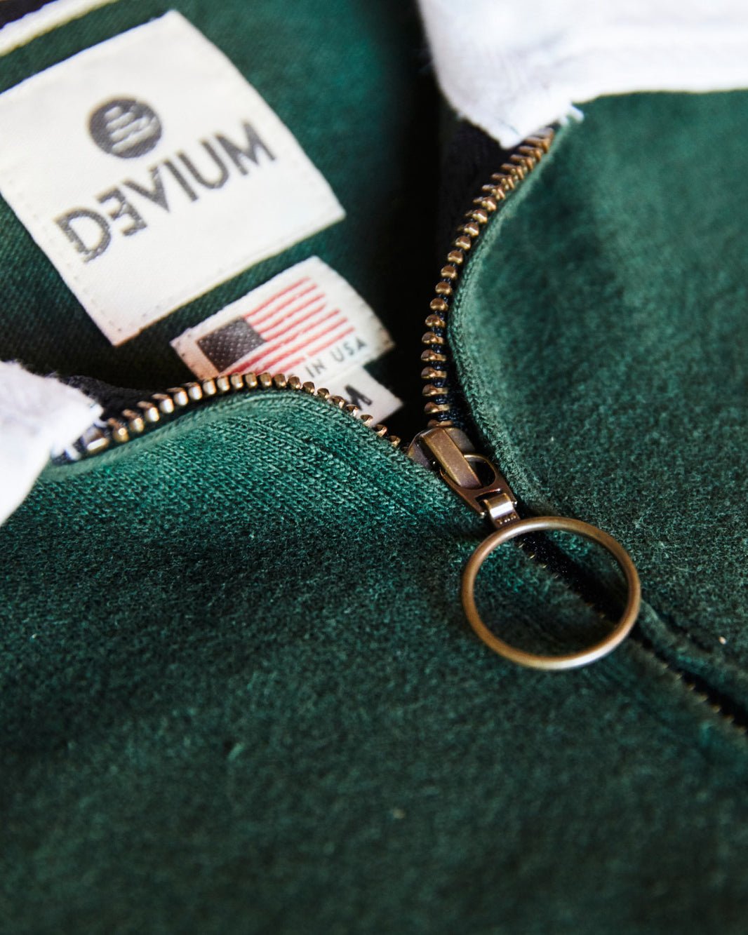 Ruck Zip-Up Rugby Shirt - My American Goods