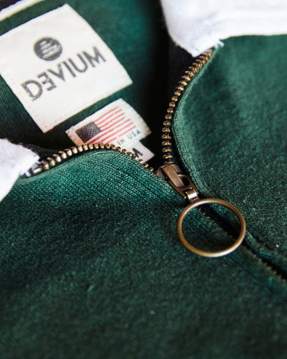 Ruck Zip-Up Rugby Shirt - My American Goods