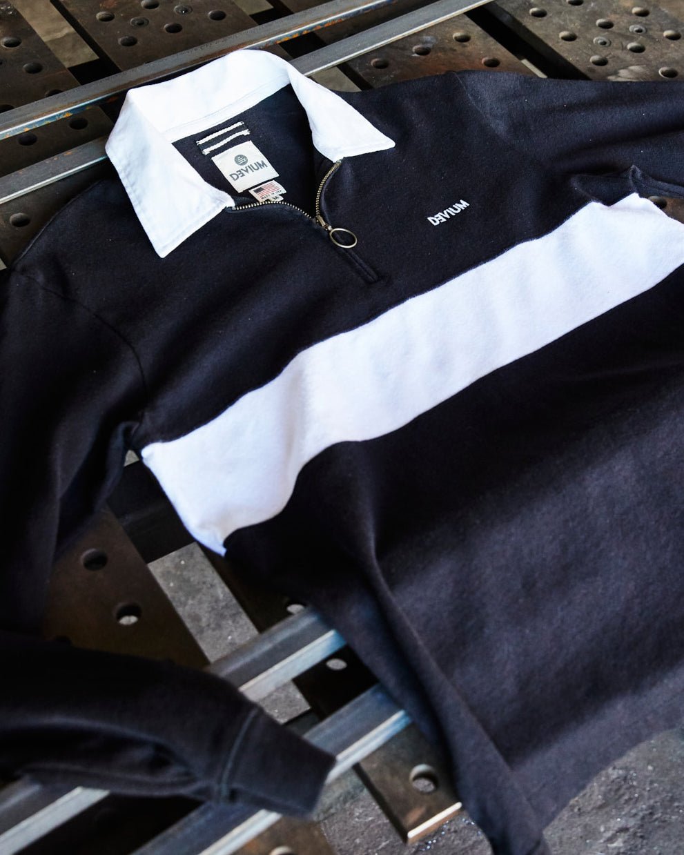 Ruck Zip-Up Rugby Shirt - My American Goods