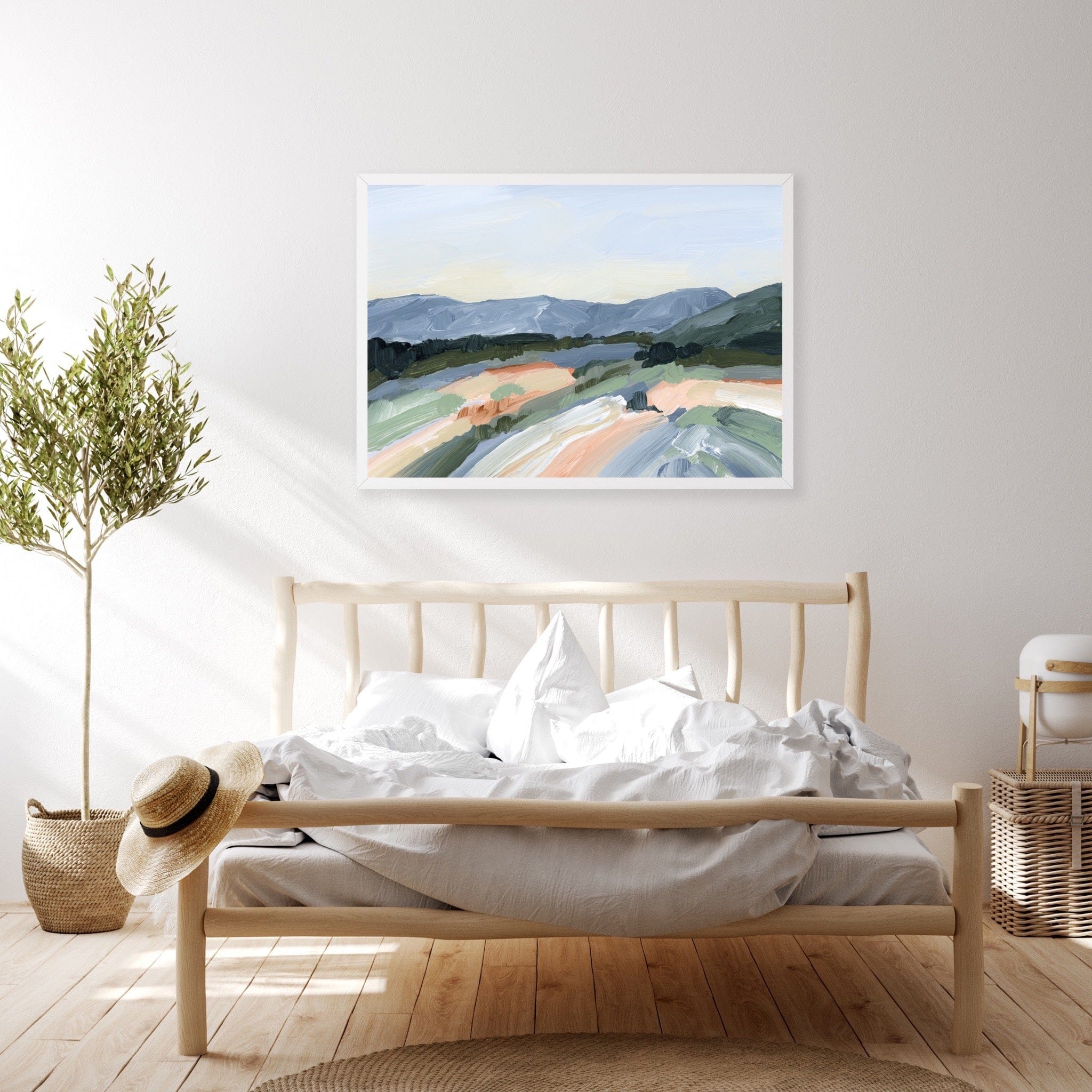 Katie Garrison Art Print "Run to the Mountains" Art Print