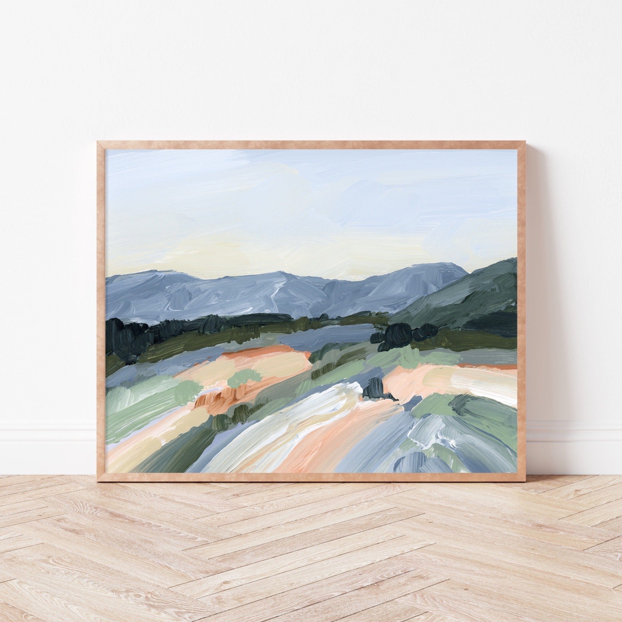 "Run to the Mountains" Art Print