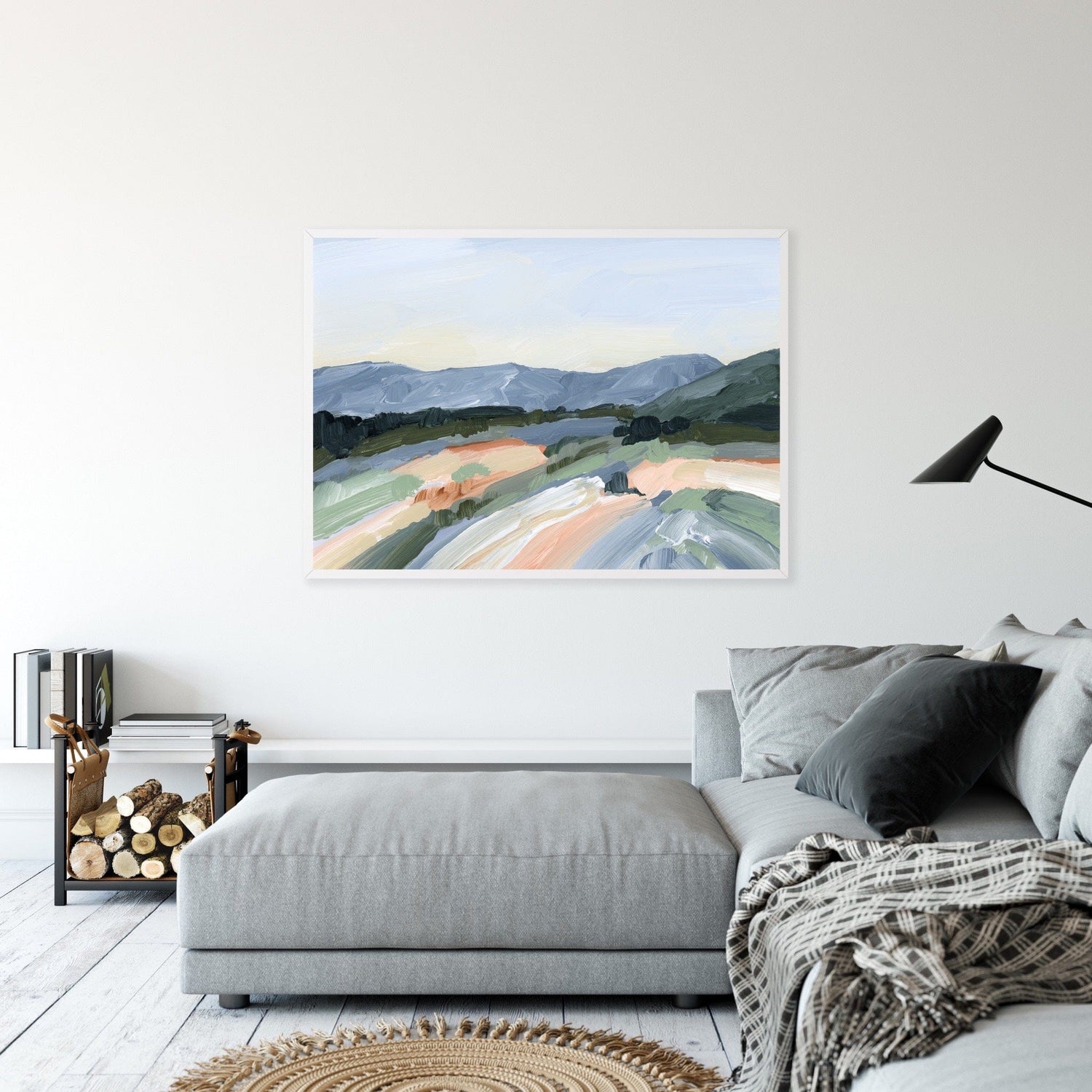 "Run to the Mountains" Art Print