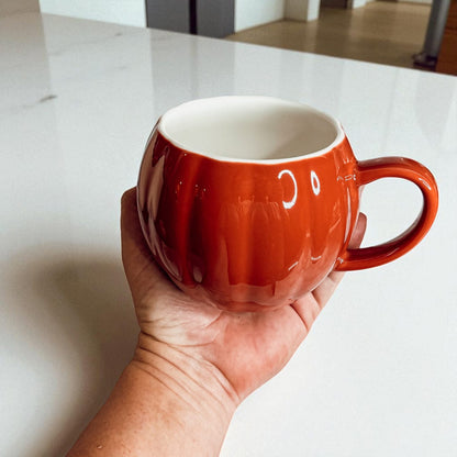 Gia Roma Coffee Mug Pumpkin Mug