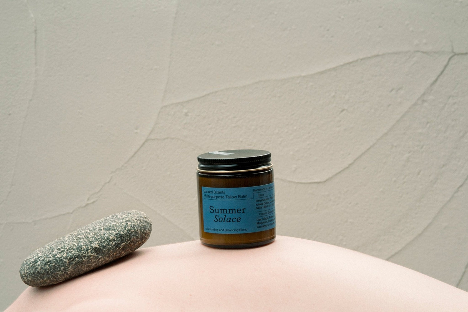 Sacred Scents Spiritual Balm – Clary Sage, Fennel &amp; Tulsi Holy Basil - My American Goods