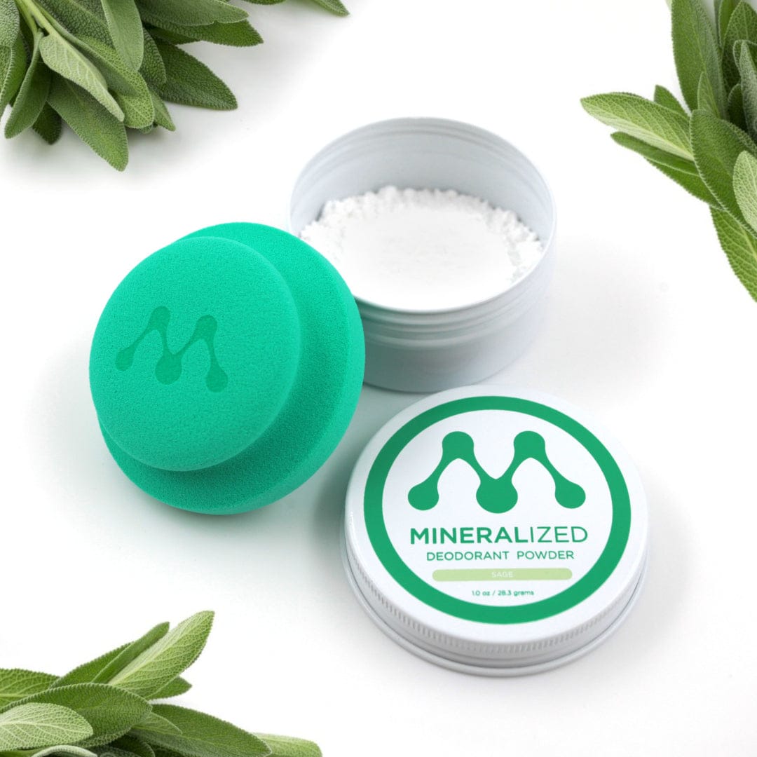 Mineralized Deodorant Sage Sample Scent + Applicator