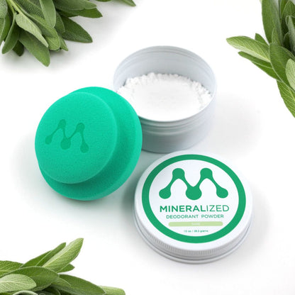 Mineralized Deodorant Sage Sample Scent + Applicator
