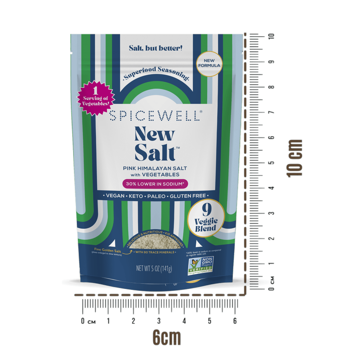 Spicewell Gift Set Superfood Salt &amp; Pepper Pouch Duo