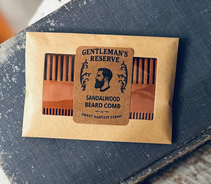 Sandalwood Beard Comb