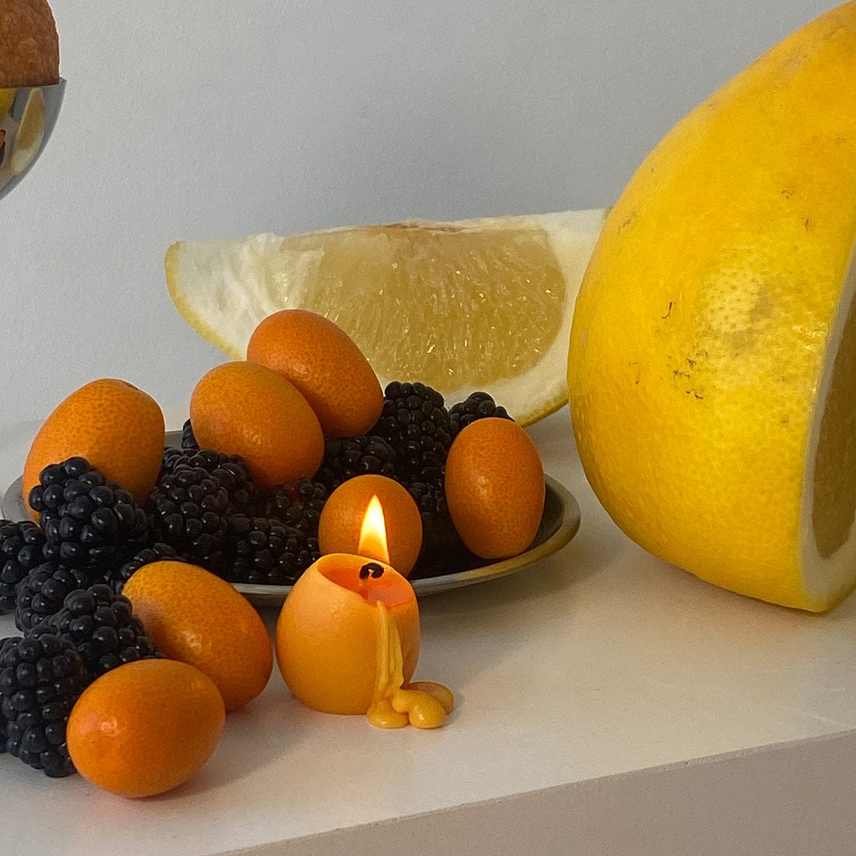 Scandles Farmers Markets Orange / Citrus / 8 Pack Kumquat Candles - 8 Pack