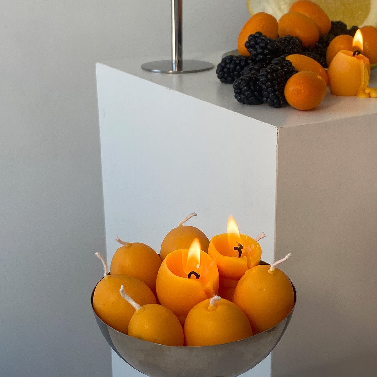 Scandles Farmers Markets Orange / Citrus / 8 Pack Kumquat Candles - 8 Pack