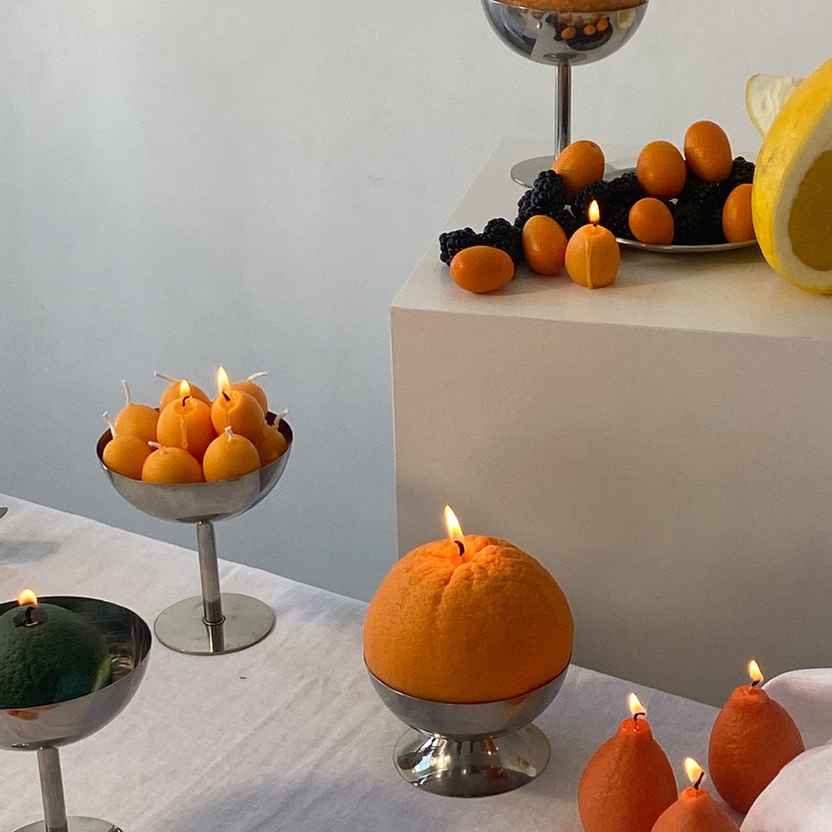 Scandles Farmers Markets Orange / Citrus / 8 Pack Kumquat Candles - 8 Pack