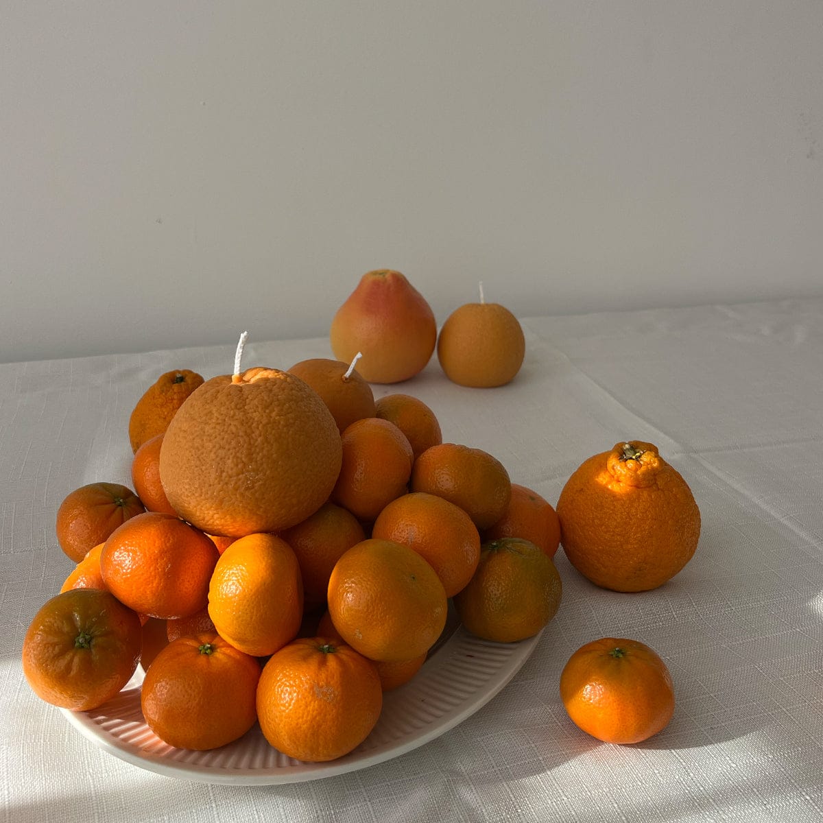 Scandles Farmers Markets Large Orange Candle