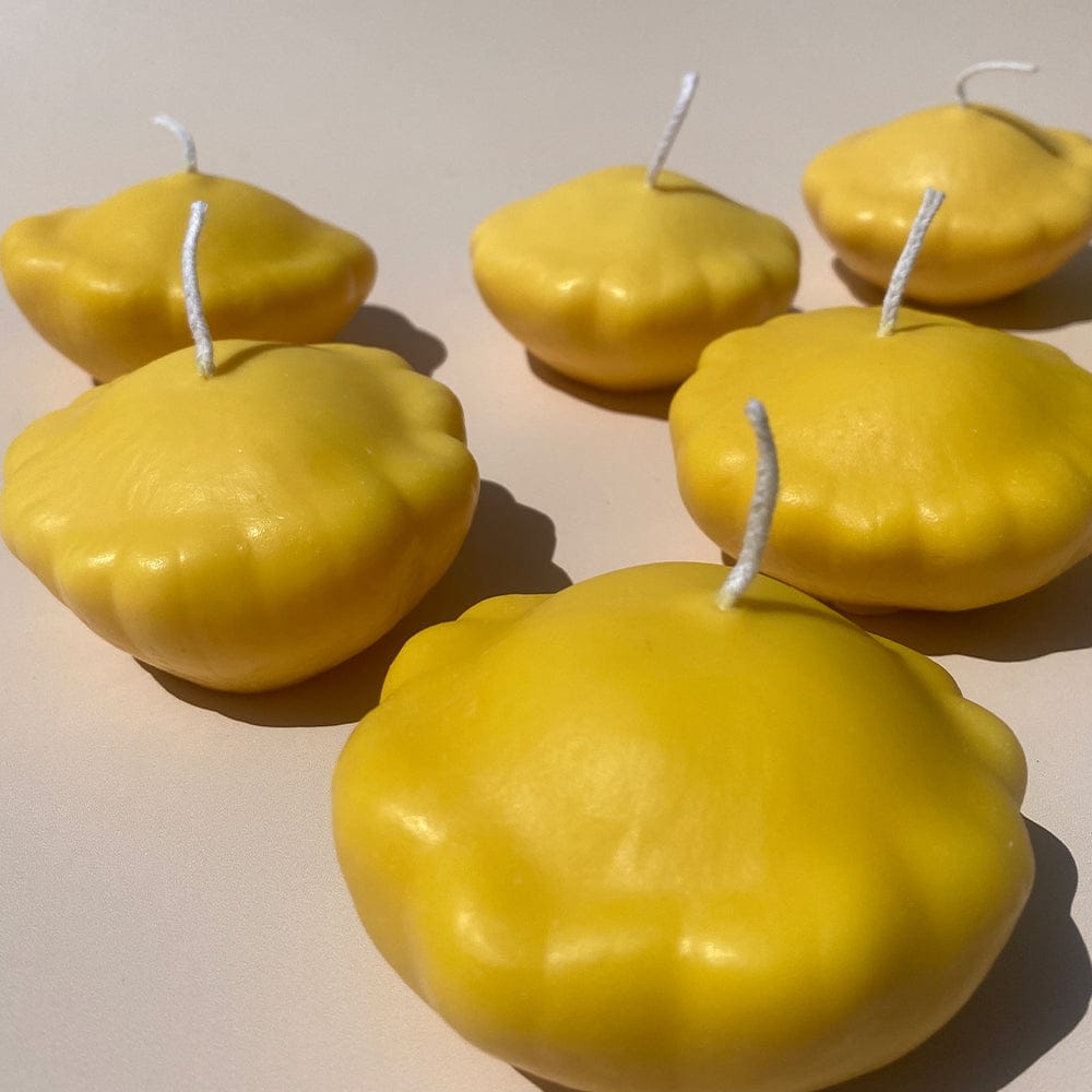 Scandles Farmers Markets Yellow / Citrus / 6 Pack of Yellow Squash Yellow Squash Candle
