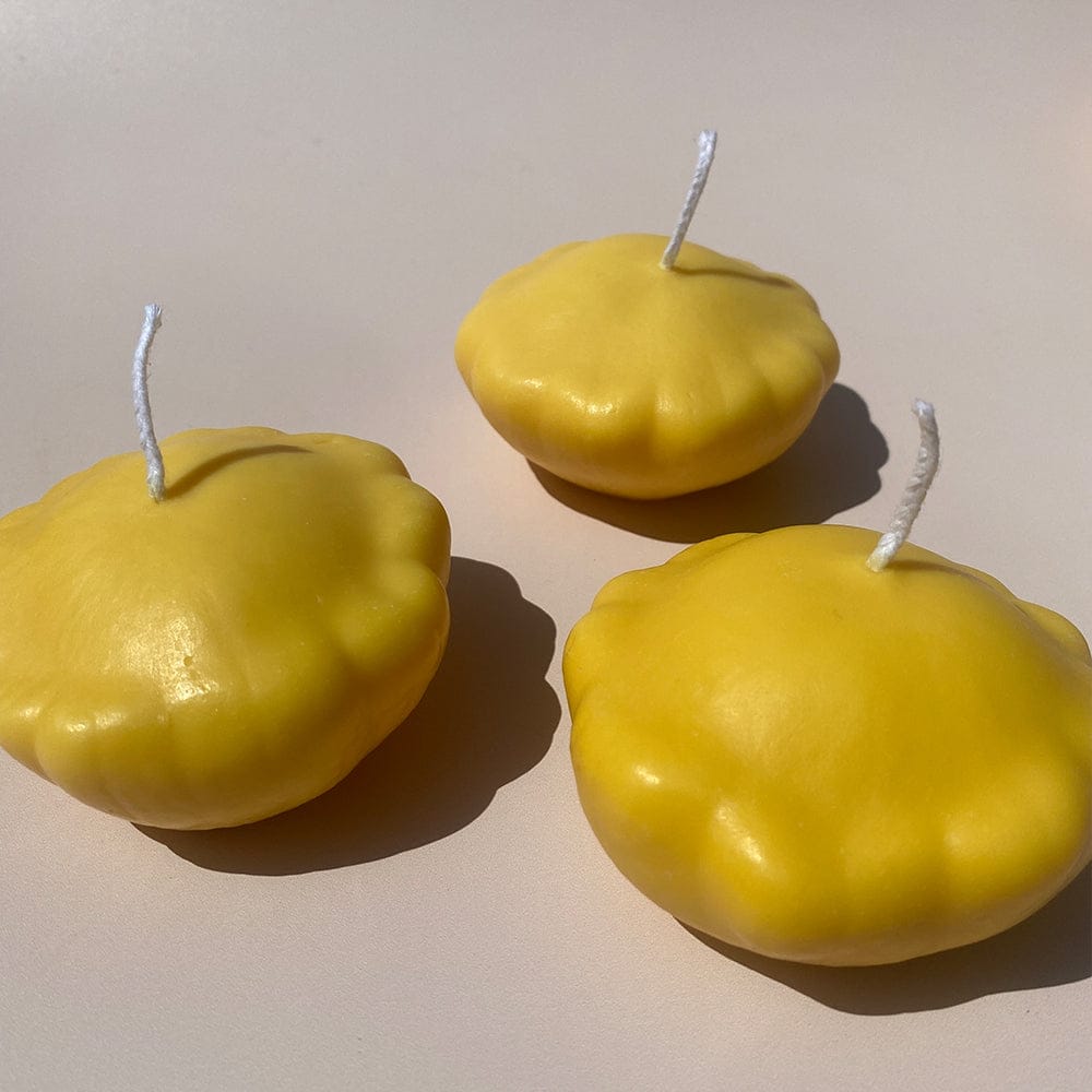 Scandles Farmers Markets Yellow / Citrus / 3 Pack of Yellow Squash Yellow Squash Candle