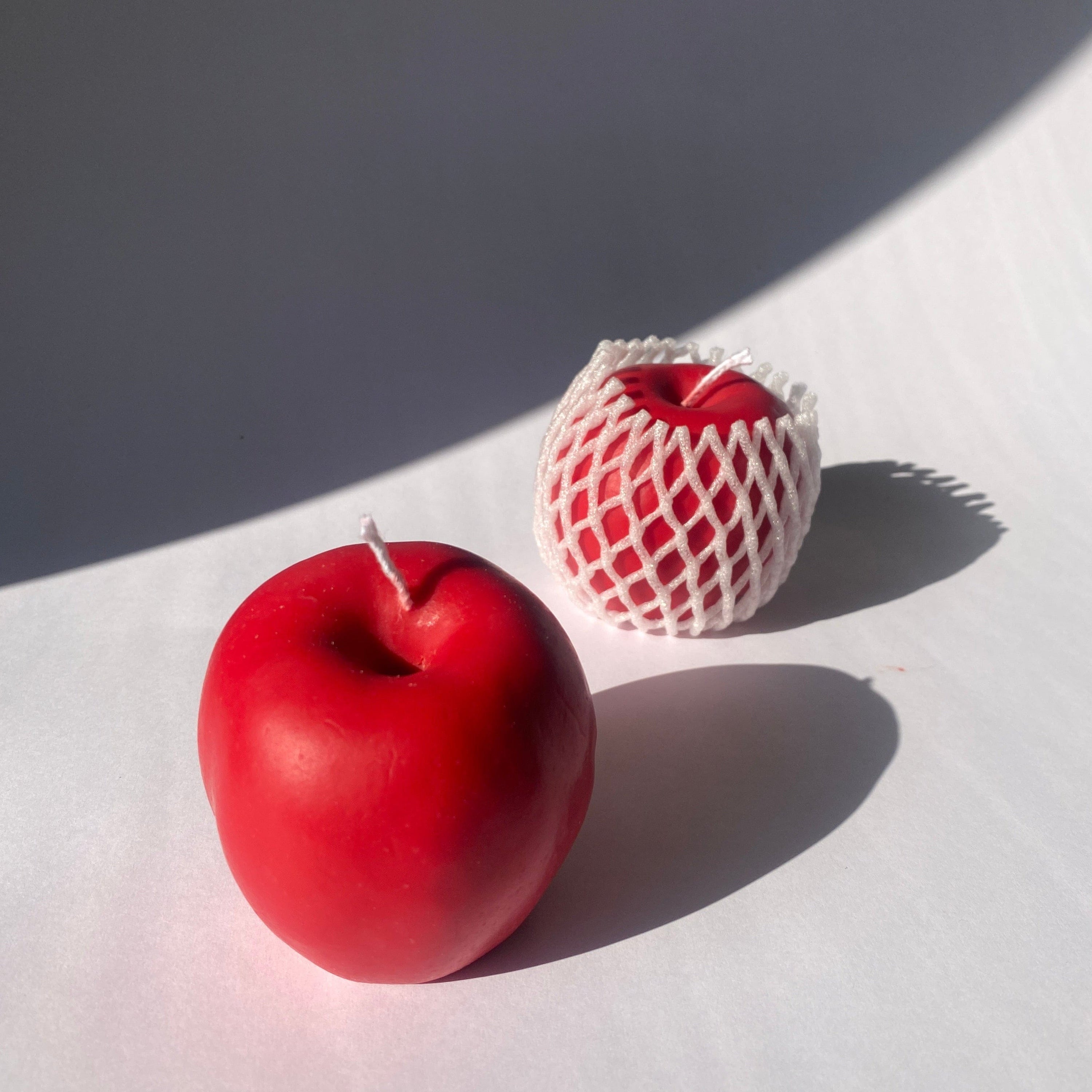 Scandles Farmers Markets Apple Candle - Red