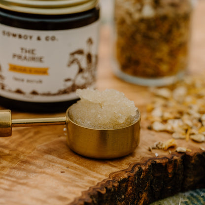 The Prairie - Organic Calendula &amp; Sweet Orange Exfoliating Face Scrub - My American Goods