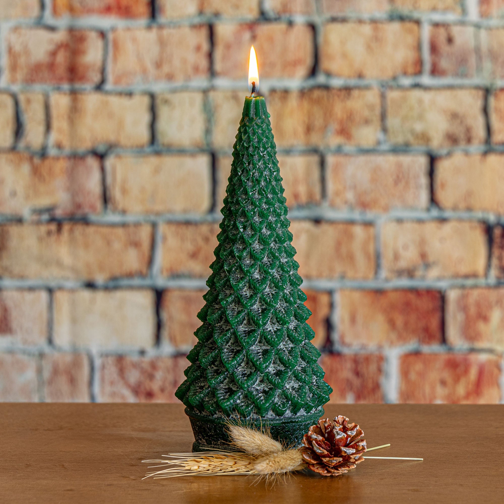Signature Sculpted Tree Candle - Forest